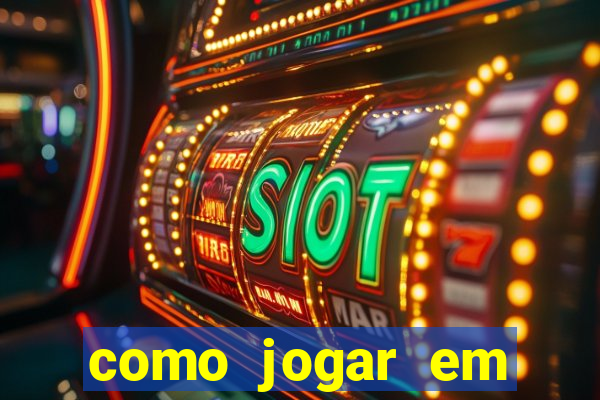 como jogar em numeros na roleta