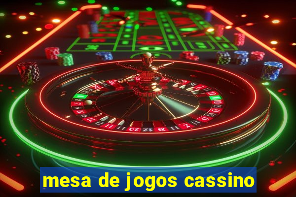 mesa de jogos cassino