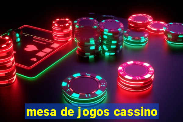 mesa de jogos cassino