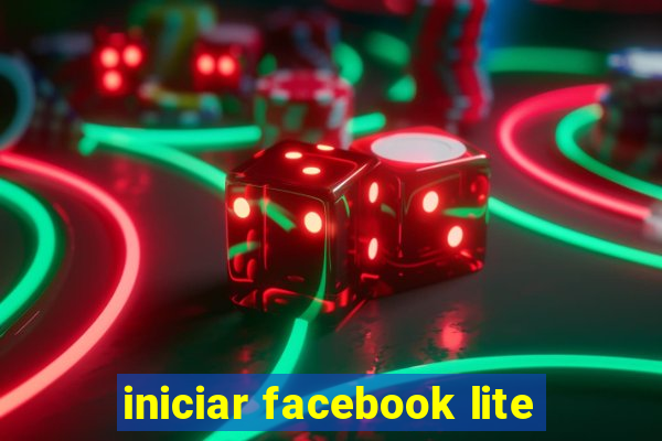 iniciar facebook lite