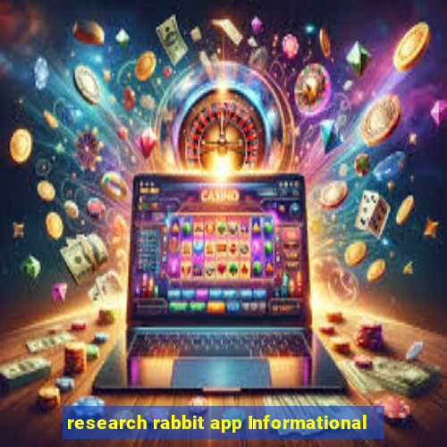 research rabbit app Informational