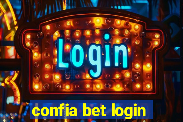 confia bet login