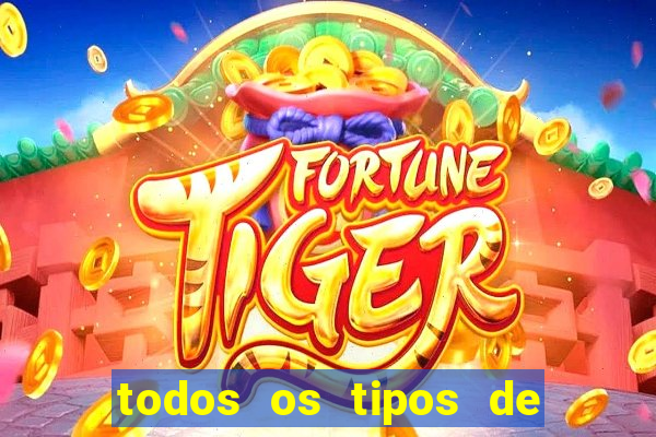 todos os tipos de jogos de azar