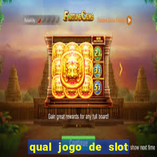 qual jogo de slot que paga no cadastro