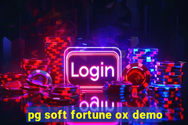 pg soft fortune ox demo