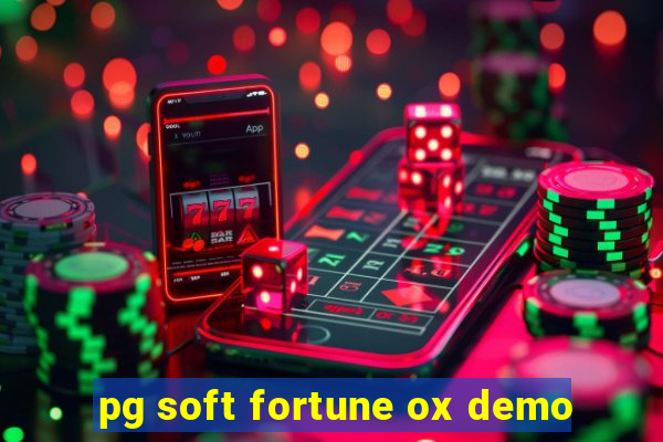 pg soft fortune ox demo