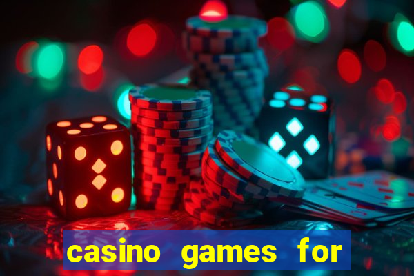 casino games for real cash