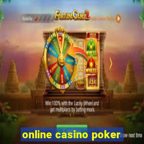 online casino poker