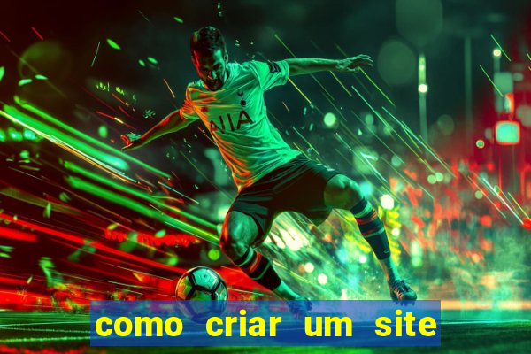 como criar um site de jogos