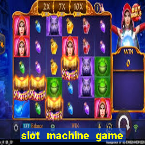 slot machine game real money