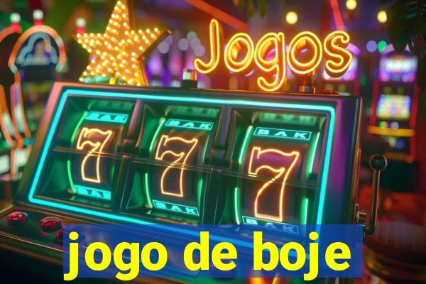 jogo de boje