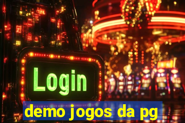 demo jogos da pg