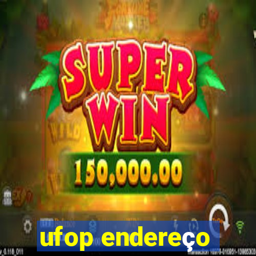 ufop endereço