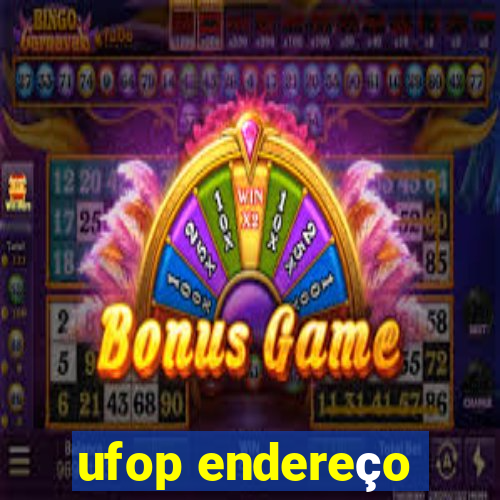 ufop endereço