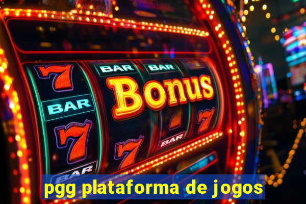 pgg plataforma de jogos