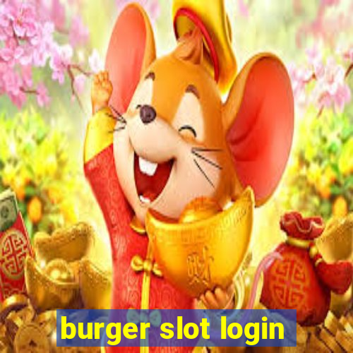 burger slot login