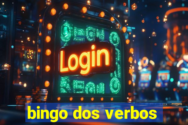 bingo dos verbos