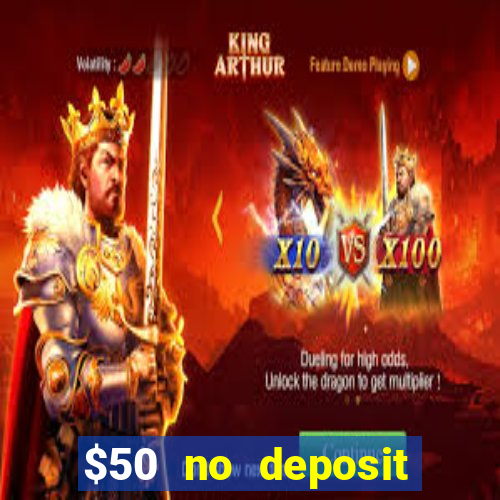 $50 no deposit bonus casino