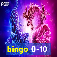 bingo 0-10