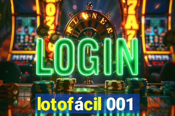 lotofácil 001