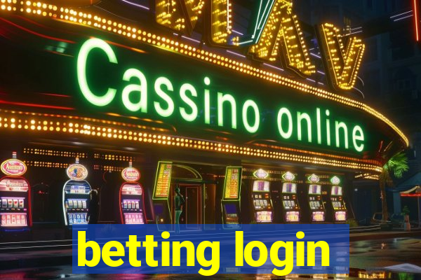 betting login