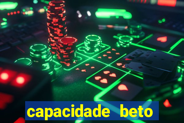 capacidade beto carrero por dia