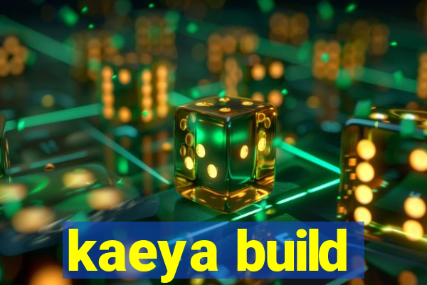 kaeya build