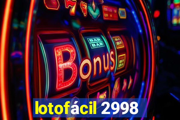 lotofácil 2998