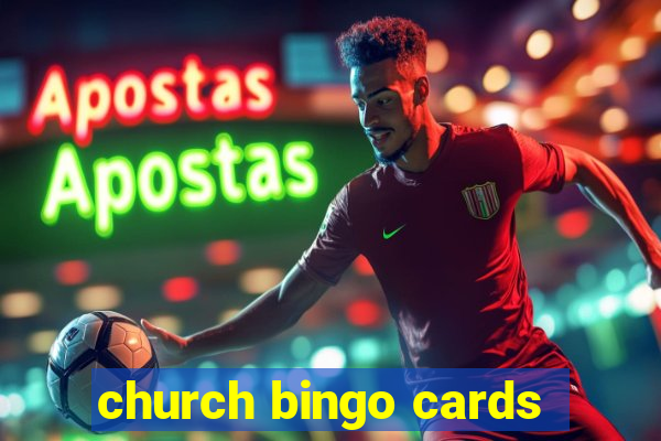 church bingo cards