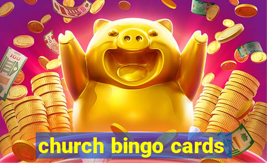 church bingo cards