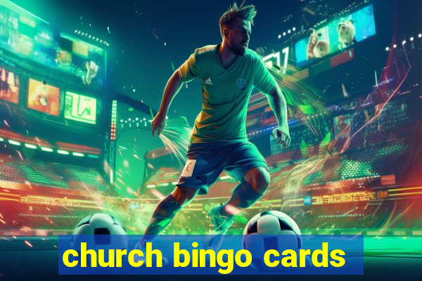 church bingo cards