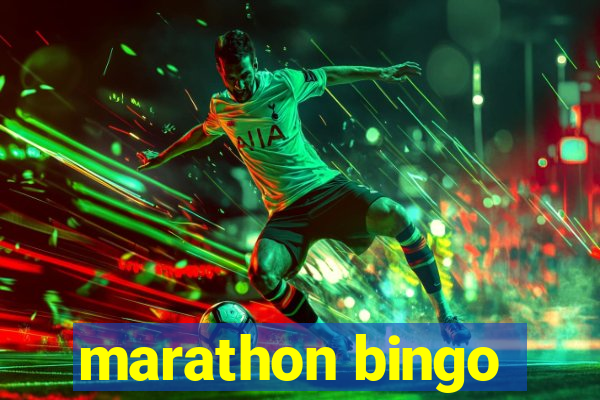 marathon bingo