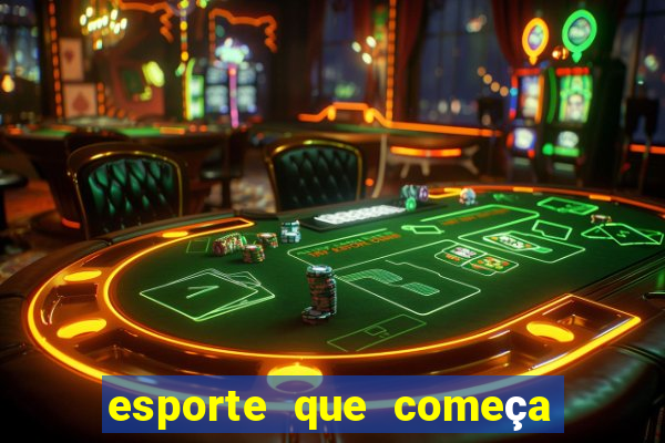 esporte que começa com r