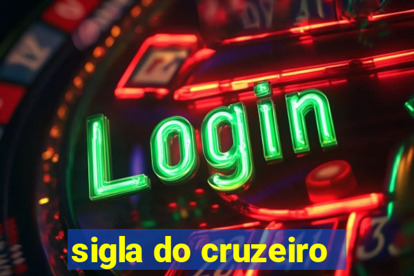 sigla do cruzeiro