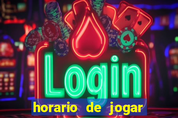 horario de jogar fortune ox