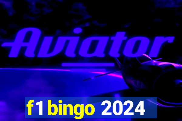 f1 bingo 2024