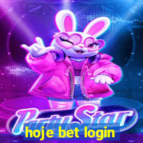 hoje bet login