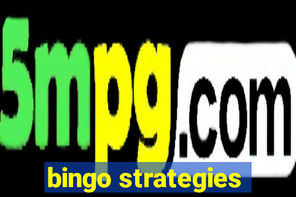 bingo strategies