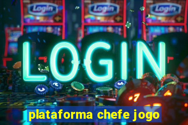 plataforma chefe jogo