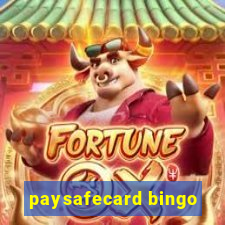 paysafecard bingo