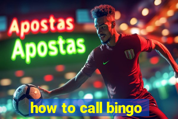 how to call bingo