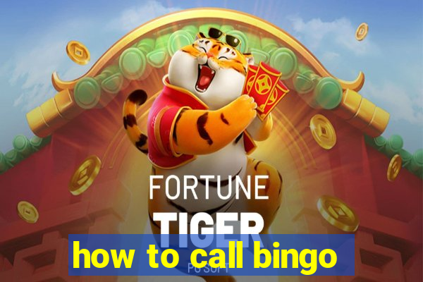 how to call bingo