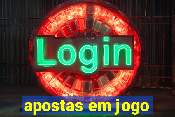 apostas em jogo