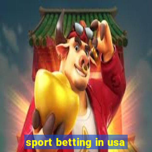 sport betting in usa