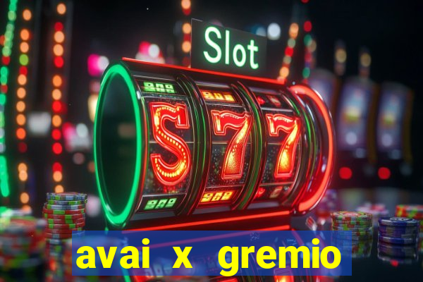 avai x gremio novorizontino palpite