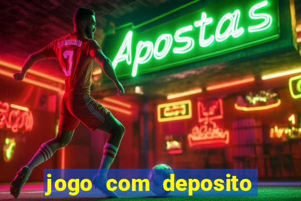 jogo com deposito de 3 reais