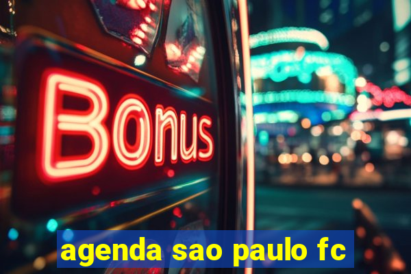 agenda sao paulo fc