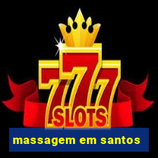 massagem em santos