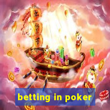 betting in poker