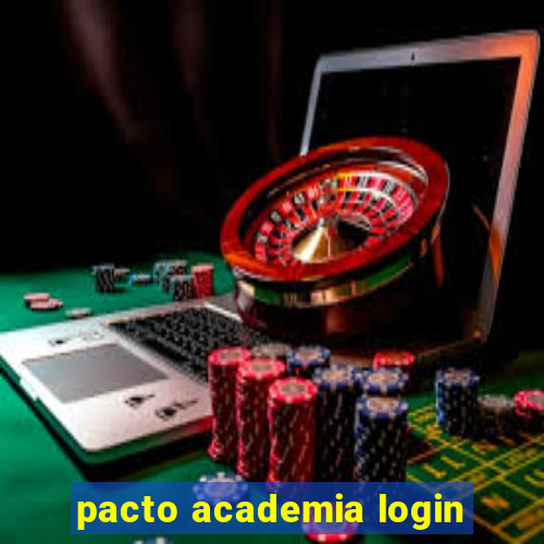 pacto academia login